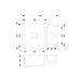 Prima+ 1.5B R25 Reversible Undermount Sink - St/Steel - Unbeatable Bathrooms