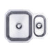Prima 1.5B Undermount Reversible Sink - Polished Steel - Unbeatable Bathrooms