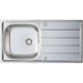 Prima 1B 965x500mm Inset Sink - St/Steel - Unbeatable Bathrooms