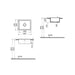 Prima 1B Inset Ceramic Sink (Inc. Waste) - White - Unbeatable Bathrooms