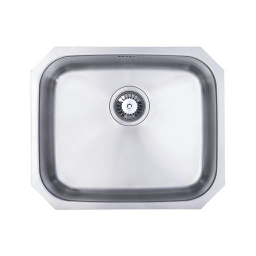 Prima 1B Large Undermount Sink - Polished Steel - Unbeatable Bathrooms