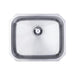 Prima 1B Large Undermount Sink - Polished Steel - Unbeatable Bathrooms