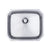 Prima 1B Large Undermount Sink - Polished Steel - Unbeatable Bathrooms
