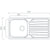 Prima 1B St/Steel Sink & Single Lever Tap Pack - Unbeatable Bathrooms