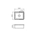 Prima 1B Undermount Ceramic Sink (Inc. Waste) - White - Unbeatable Bathrooms
