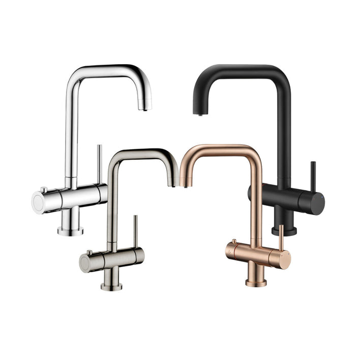 Prima+ BPR403 3 in 1 Hot Tap - Brushed Steel - Unbeatable Bathrooms