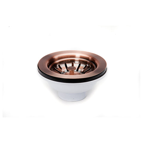 Prima Brushed Copper Waste Only - Unbeatable Bathrooms