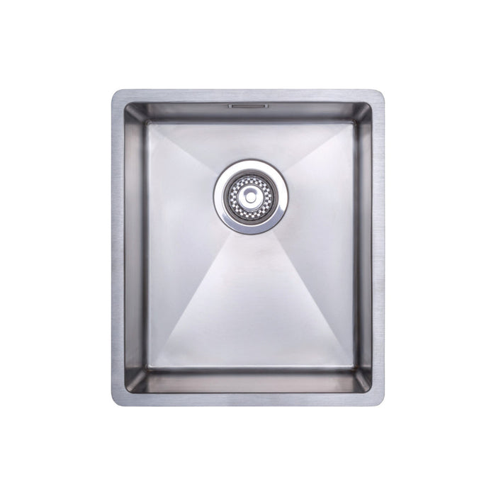 Prima+ Compact 1.0B R10 Inset/Undermount Sink - St/Steel - Unbeatable Bathrooms
