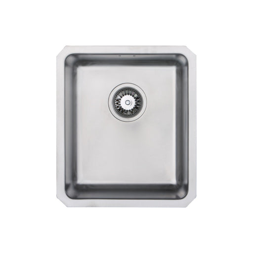 Prima+ Compact 1.0B R25 Undermount Sink - St/Steel - Unbeatable Bathrooms