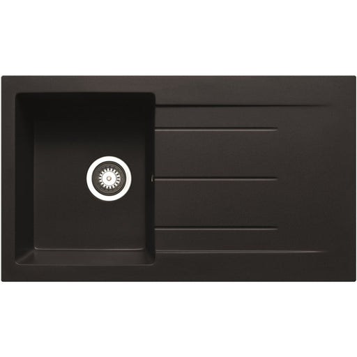 Prima+ Compact Granite 1B & Drainer Inset Sink - Unbeatable Bathrooms