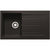 Prima+ Compact Granite 1B & Drainer Inset Sink - Unbeatable Bathrooms