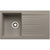 Prima+ Compact Granite 1B & Drainer Inset Sink - Unbeatable Bathrooms
