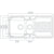 Prima Deep 1.5B & Drainer Inset Sink - Polished Steel - Unbeatable Bathrooms