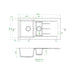 Prima+ Granite 1.5B & Drainer Inset Sink - Unbeatable Bathrooms
