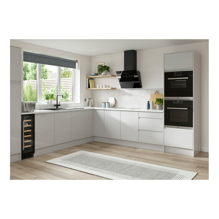 Prima+ Granite 1.5B Inset Sink & Staten Tap Pack - Black - Unbeatable Bathrooms