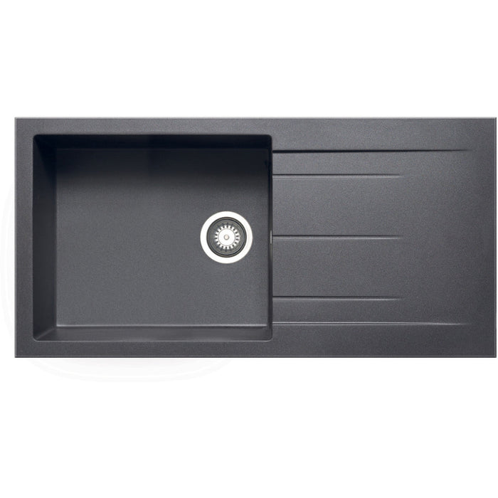 Prima+ Granite 1B & Drainer Inset Sink - Unbeatable Bathrooms