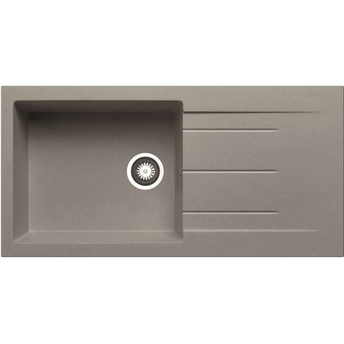 Prima+ Granite 1B & Drainer Inset Sink - Unbeatable Bathrooms