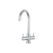 Prima+ Granite 1B Inset Sink & Staten Tap Pack - Black - Unbeatable Bathrooms