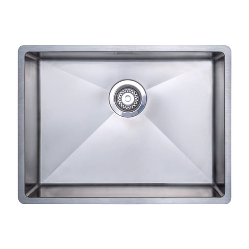 Prima+ Large 1.0B R10 Inset/Undermount Sink - St/Steel - Unbeatable Bathrooms