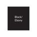Prima LES001 60cm Straight Glass Splashback - Ebony Black - Unbeatable Bathrooms