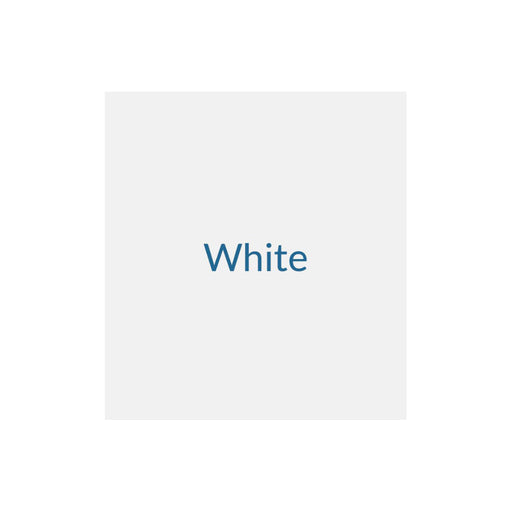 Prima LES002 60cm Straight Glass Splashback - White - Unbeatable Bathrooms