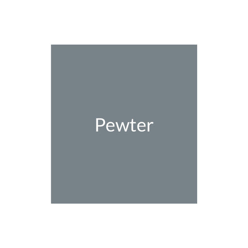 Prima LES003 60cm Straight Glass Splashback - Pewter - Unbeatable Bathrooms