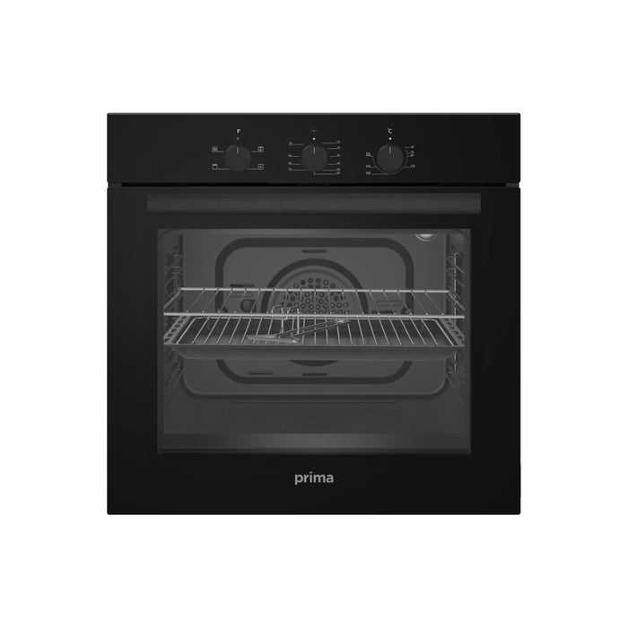 Prima Oven Ceramic Hob & Chimney Hood Pack - Black - Unbeatable Bathrooms