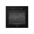 Prima Oven Gas Hob & Curved Glass Chimney Hood Pack - Black - Unbeatable Bathrooms