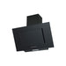 Prima PRAE0034 70cm Angled Chimney Hood - Black Glass - Unbeatable Bathrooms