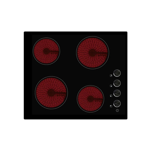 Prima PRCEH114 60cm Ceramic Hob - Black - Unbeatable Bathrooms