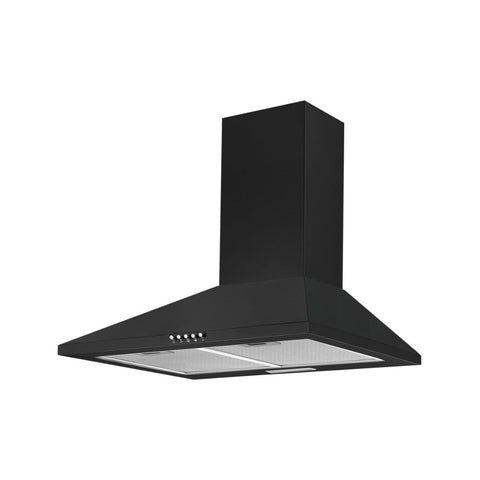 Prima PRCH033 60cm Chimney Hood - Black - Unbeatable Bathrooms