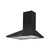 Prima PRCH033 60cm Chimney Hood - Black - Unbeatable Bathrooms