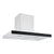 Prima PRCH034 70cm Box Chimney Hood - Black & St/Steel - Unbeatable Bathrooms