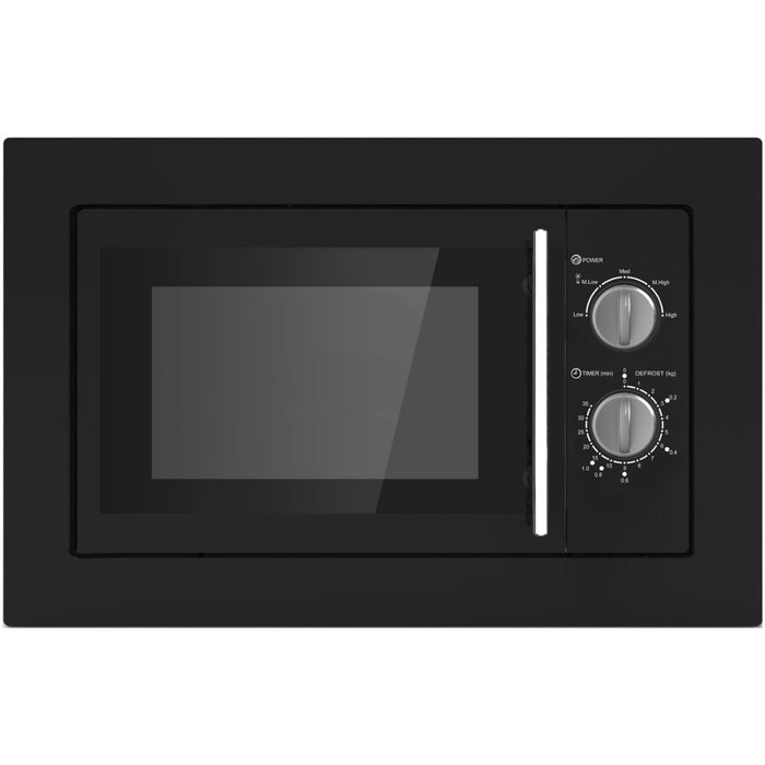 Prima PRCM202 B/I 800W Microwave - Black - Unbeatable Bathrooms