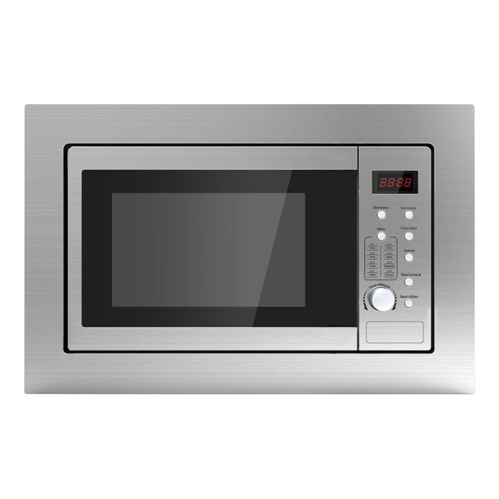 Prima PRCM210 Framed B/I 800W Microwave & Grill - St/Steel - Unbeatable Bathrooms
