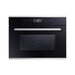 Prima PRCM450 B/I 1000W Microwave & Grill - Black & St/Steel - Unbeatable Bathrooms