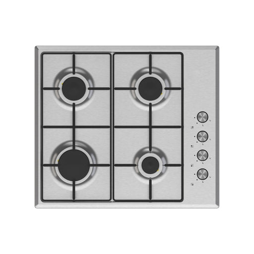 Prima PRGH106 60cm Gas Hob (Enamelled) - St/Steel - Unbeatable Bathrooms