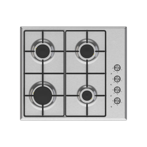 Prima PRGH106 60cm Gas Hob (Enamelled) - St/Steel - Unbeatable Bathrooms