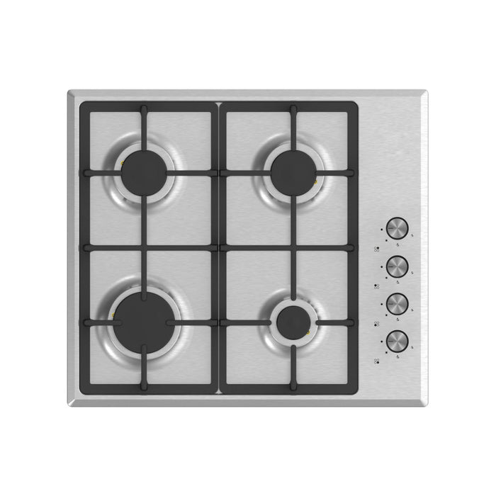 Prima PRGH108 Gas Hob (Cast Iron) - St/Steel - Unbeatable Bathrooms