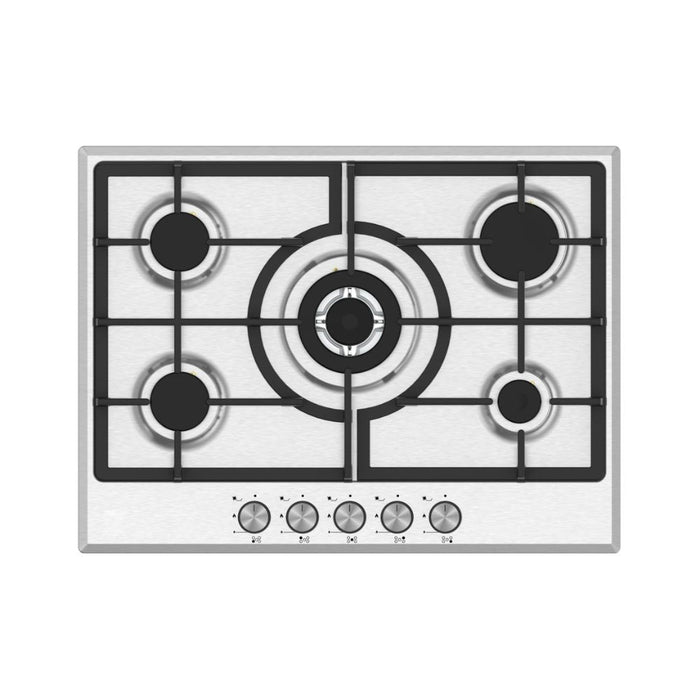 Prima PRGH108 Gas Hob (Cast Iron) - St/Steel - Unbeatable Bathrooms