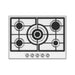 Prima PRGH108 Gas Hob (Cast Iron) - St/Steel - Unbeatable Bathrooms