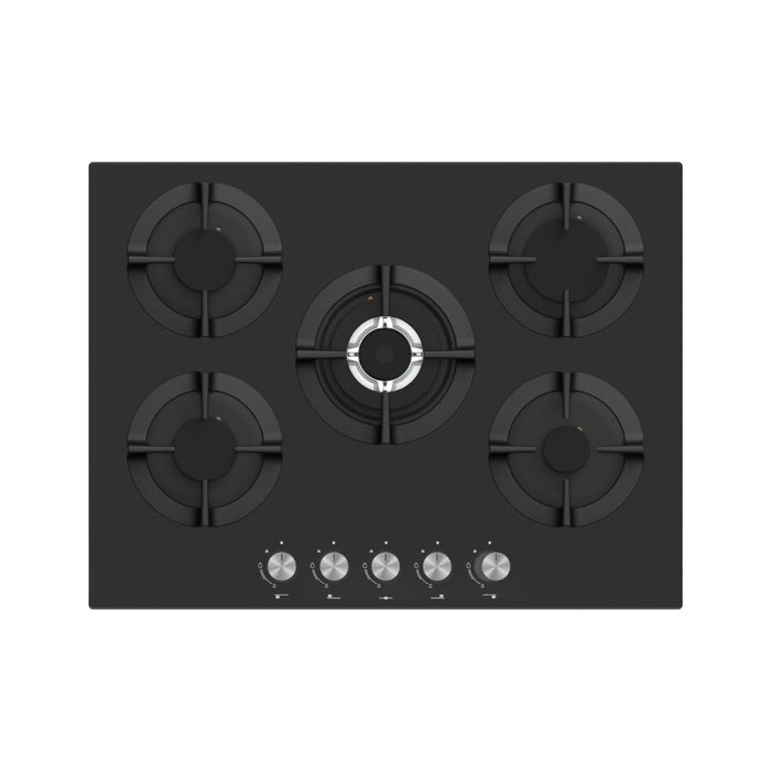 Prima PRGH224 Gas on Glass Hob - Black Glass - Unbeatable Bathrooms
