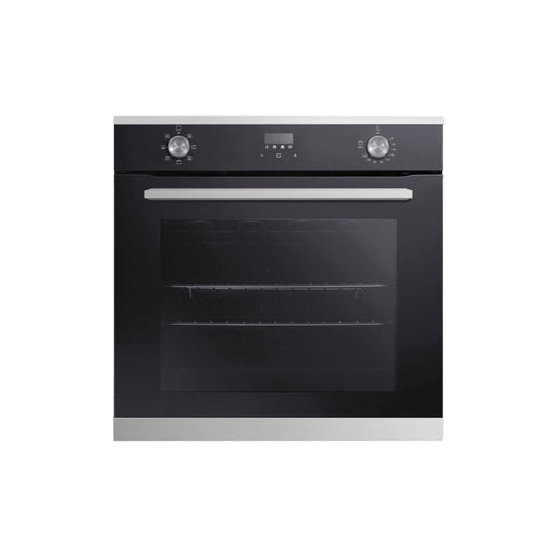 Prima PRSO112 Single Electric Oven - Black & St/Steel - Unbeatable Bathrooms