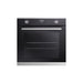 Prima PRSO112 Single Electric Oven - Black & St/Steel - Unbeatable Bathrooms