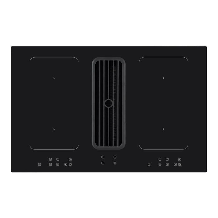 Prima PRVH002 80cm Venting Induction Hob - Black - Unbeatable Bathrooms