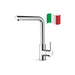 Prima+ Riace Single Lever L-Shaped Mixer Tap - Chrome - Unbeatable Bathrooms