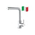 Prima+ Riace Single Lever L-Shaped Mixer Tap - Chrome - Unbeatable Bathrooms