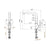 Prima+ Riace Single Lever L-Shaped Mixer Tap - Chrome - Unbeatable Bathrooms