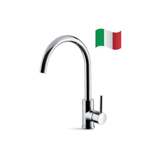 Prima+ Riace Single Lever Round Mixer Tap - Chrome - Unbeatable Bathrooms