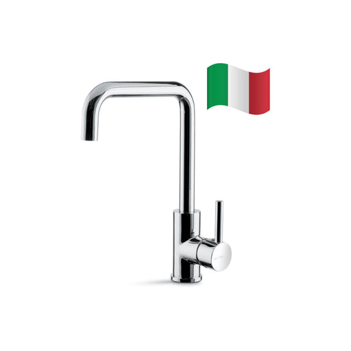 Prima+ Riace Single Lever U-Shaped Mixer Tap - Chrome - Unbeatable Bathrooms